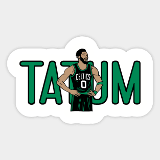 Tatum, Boston Basketball MVP Sticker